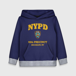 Детская толстовка 3D Бруклин 9-9 департамент NYPD