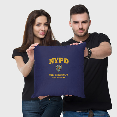 Подушка 3D Бруклин 9-9 департамент NYPD - фото 3