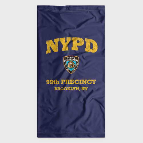 Бандана-труба 3D Бруклин 9-9 департамент NYPD, цвет 3D печать - фото 7