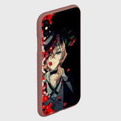 Чехол для iPhone XS Max матовый Чуя Накахара. Великий из бродячих псов - фото 2