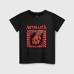 Детская футболка хлопок Metallica Металлика