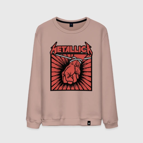 Мужской свитшот хлопок Metallica Металлика