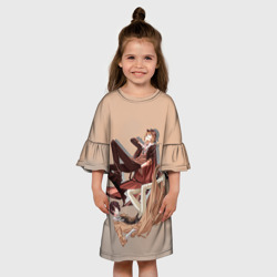 Детское платье 3D Дазай и Чуя - фото 2