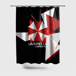 Штора 3D для ванной Umbrella Corp