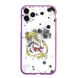 Чехол для iPhone 11 Pro Max матовый Sailor Moon. We can do it!