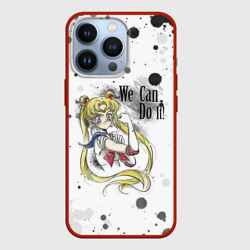 Чехол для iPhone 13 Pro Sailor Moon. We can do it!