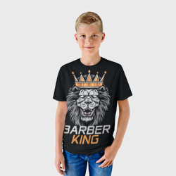 Детская футболка 3D Barber King Барбер Король - фото 2