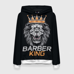 Женская толстовка 3D Barber King Барбер Король