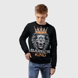 Детский свитшот 3D Barber King Барбер Король - фото 2