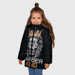 Зимняя куртка для девочек 3D Barber King Барбер Король - фото 2