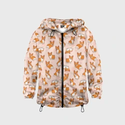 Детская ветровка 3D Корги