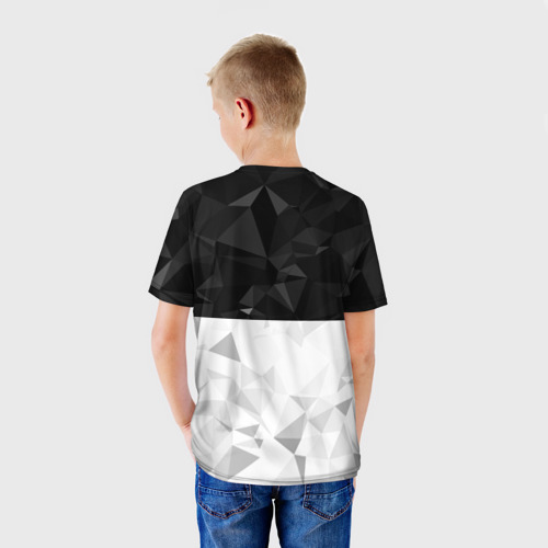 Детская футболка 3D с принтом Muse, вид сзади #2