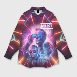 Женская рубашка oversize 3D Muse
