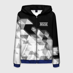 Мужская толстовка 3D на молнии Muse Муза