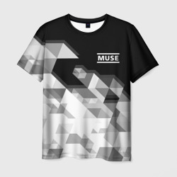 Muse Муза – Мужская футболка 3D с принтом купить со скидкой в -26%
