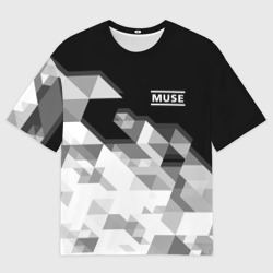 Мужская футболка oversize 3D Muse Муза