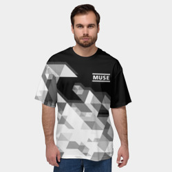 Мужская футболка oversize 3D Muse Муза - фото 2