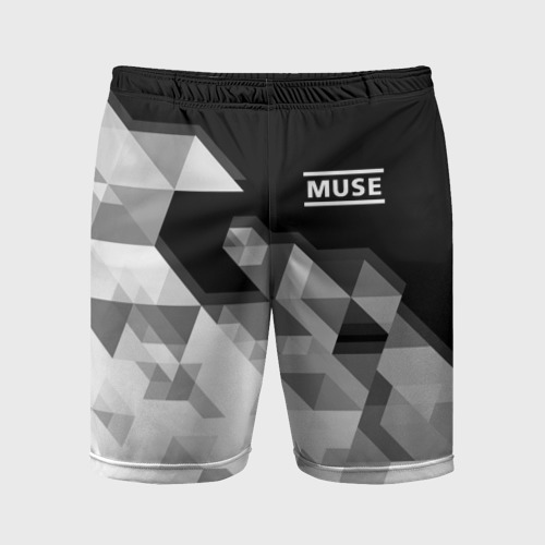 Мужские шорты спортивные Muse Муза, цвет 3D печать