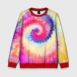 Детский свитшот 3D Tie Dye vortex