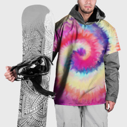 Накидка на куртку 3D Tie Dye vortex