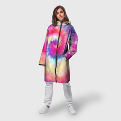 Женский дождевик 3D Tie Dye vortex - фото 2