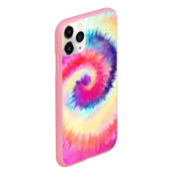 Чехол для iPhone 11 Pro Max матовый Tie Dye vortex - фото 2