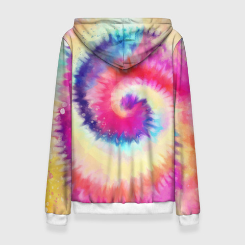 Женская толстовка 3D Tie Dye vortex, цвет 3D печать - фото 2