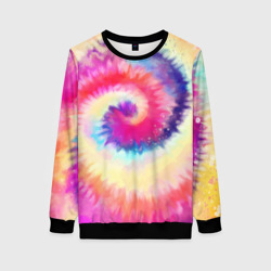 Женский свитшот 3D Tie Dye vortex