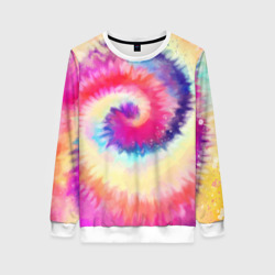 Женский свитшот 3D Tie Dye vortex