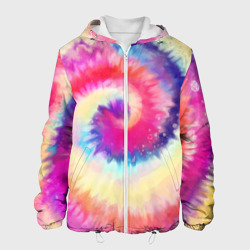 Мужская куртка 3D Tie Dye vortex