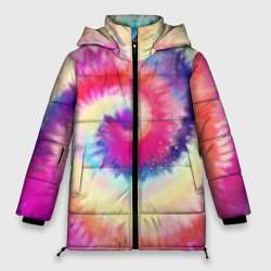 Женская зимняя куртка Oversize Tie Dye vortex