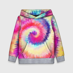 Детская толстовка 3D Tie Dye vortex