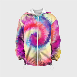 Детская куртка 3D Tie Dye vortex