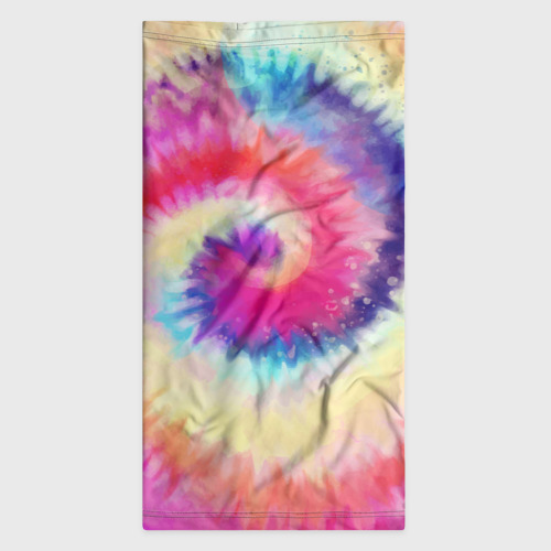 Бандана-труба 3D Tie Dye vortex, цвет 3D печать - фото 7