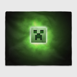 Плед 3D Minecraft green creeper