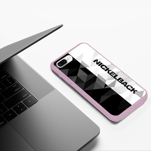 Чехол для iPhone 7Plus/8 Plus матовый Nickelback - фото 5