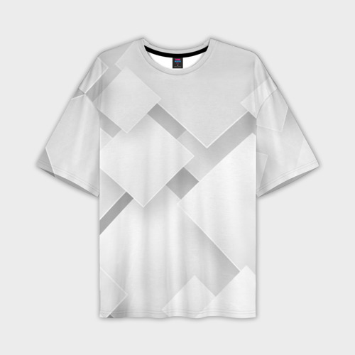 Мужская футболка oversize 3D Геометрическая Абстракция, цвет 3D печать