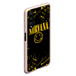 Чехол для Honor 20 Nirvana smile logo with yellow grunge - фото 2