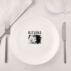Набор: тарелка + кружка Nirvana Kurt Donald - фото 2