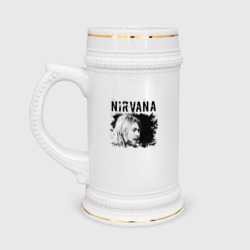 Кружка пивная Nirvana Kurt Donald