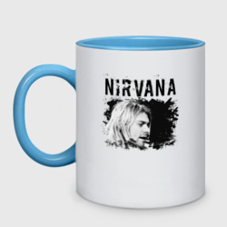 Кружка двухцветная Nirvana Kurt Donald