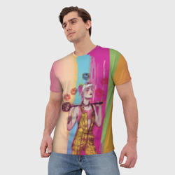 Мужская футболка 3D Харли Квин - фото 2
