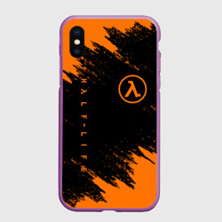 Чехол для iPhone XS Max матовый Half-life