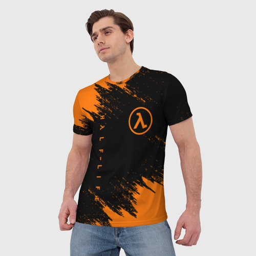 Мужская футболка 3D Half-life, цвет 3D печать - фото 3