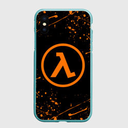 Чехол для iPhone XS Max матовый Half-life Халф-Лайф