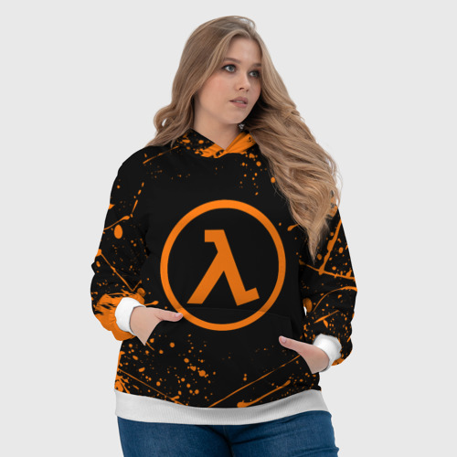 Женская толстовка 3D Half-life Халф-Лайф, цвет 3D печать - фото 6