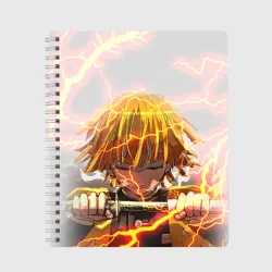 Тетрадь Kimetsu no Yaiba достает меч