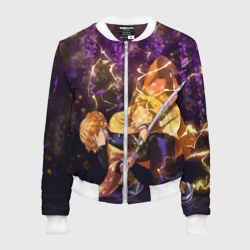 Женский бомбер 3D Kimetsu no Yaiba готовится