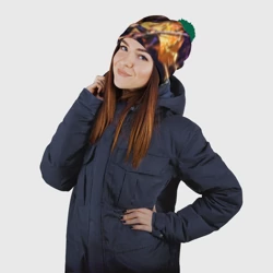 Шапка 3D c помпоном Kimetsu no Yaiba готовится - фото 2