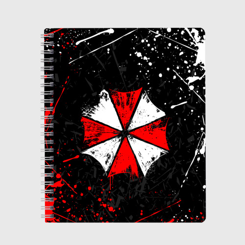 Тетрадь Resident evil Umbrella, цвет клетка